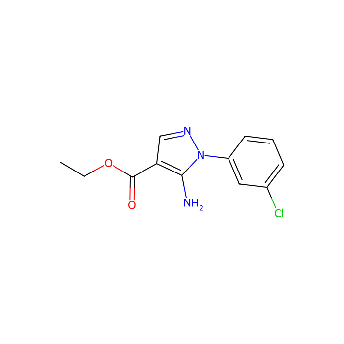 Ethyl 5-amino-1-(3-chlorophenyl)-1H-pyrazole-4-carboxylate - ≥97% CAS No(15001-08-8) by Aladdin Scientific