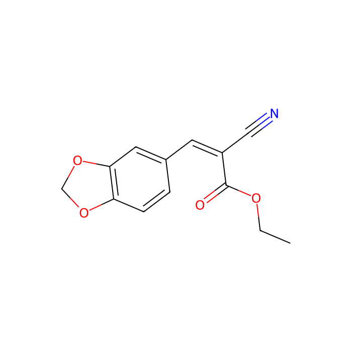 ETHYL ALPHA-CYANO-3,4-METHYLENEDIOXYCINNAMATE -  CAS No(2286-56-8) by Aladdin Scientific