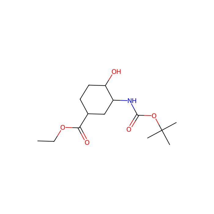 ethyl (1R,3S,4S)-3-{[(tert-butoxy)carbonyl]amino}-4-hydroxycyclohexane-1-carboxylate - ≥97% CAS No(1210348-16-5) by Aladdin Scientific