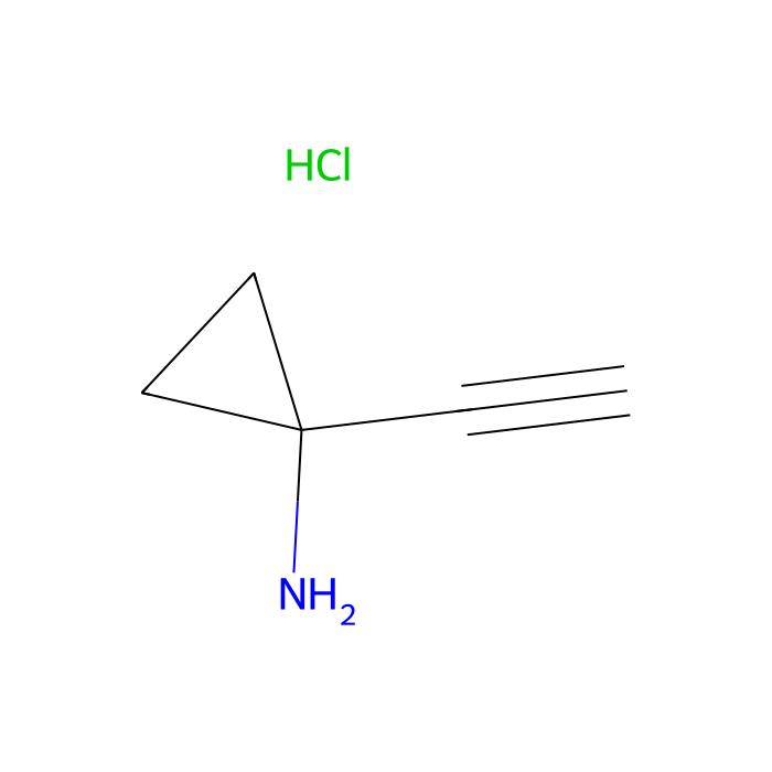 1-ethynylcyclopropan-1-amine hydrochloride - ≥97% CAS No(1268810-17-8) by Aladdin Scientific