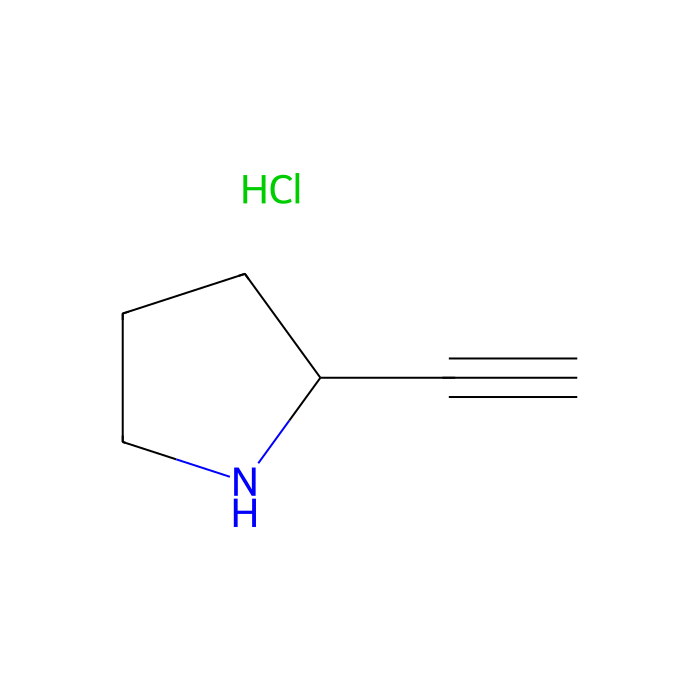 2-ethynylpyrrolidine hydrochloride - ≥97% CAS No(1314937-87-5) by Aladdin Scientific
