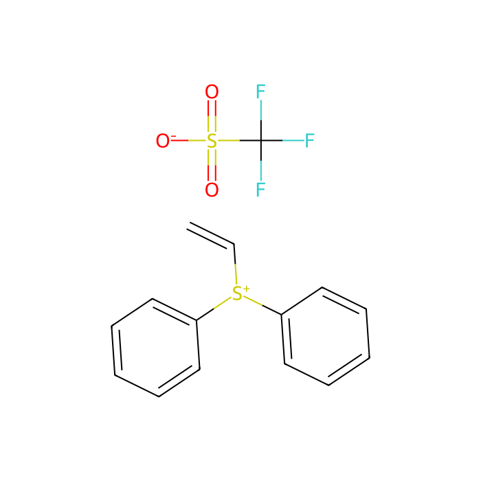 Diphenyl(vinyl)sulfonium trifluoromethanesulfonate - ≥97% CAS No(247129-88-0) by Aladdin Scientific