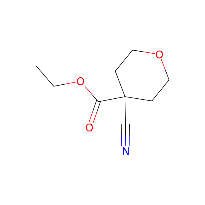 ethyl 4-cyanooxane-4-carboxylate - ≥97% CAS No(30431-99-3) by Aladdin Scientific