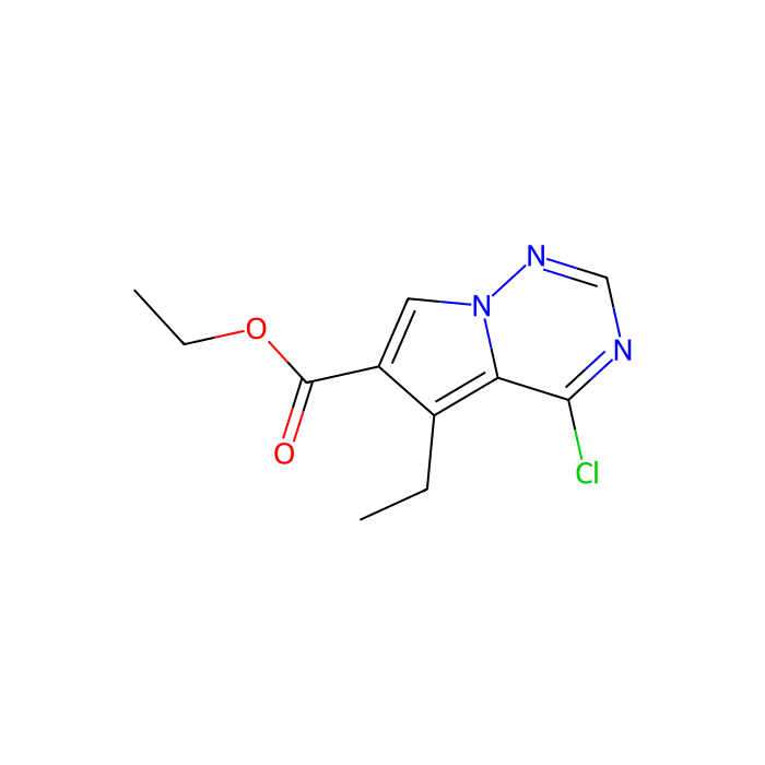 ethyl 4-chloro-5-ethylpyrrolo[2,1-f][1,2,4]triazine-6-carboxylate - ≥97% CAS No(310442-94-5) by Aladdin Scientific
