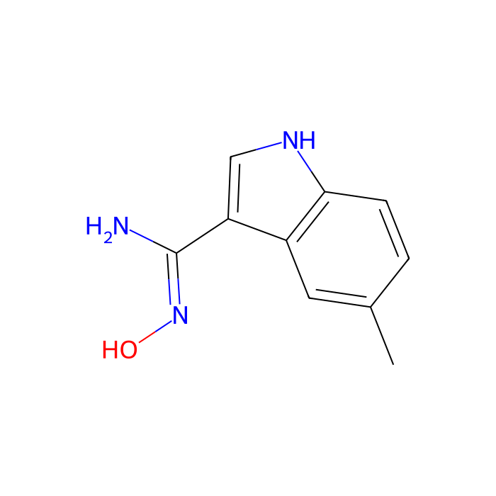(E)-N'-hydroxy-5-methyl-1H-indole-3-carboximidamide - ≥97% CAS No(889943-61-7) by Aladdin Scientific