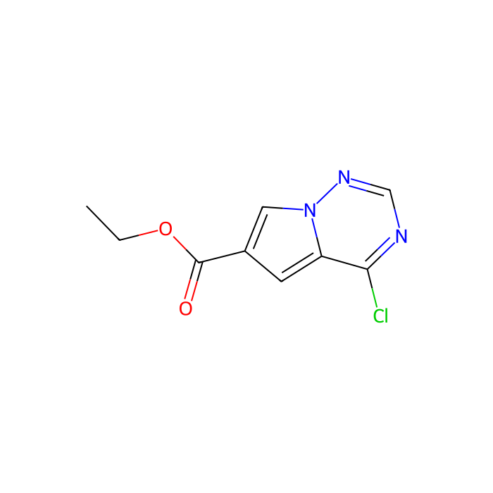 ethyl 4-chloropyrrolo[2,1-f][1,2,4]triazine-6-carboxylate - ≥97% CAS No(903129-94-2) by Aladdin Scientific