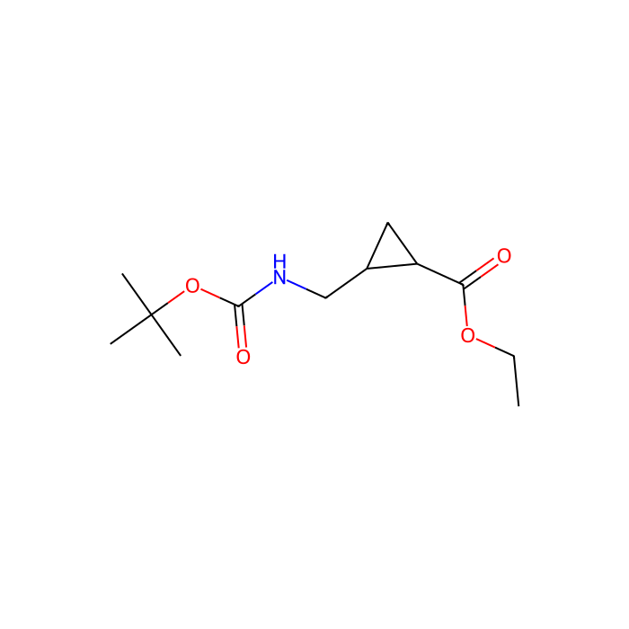 ethyl (1r,2r)-rel-2-(boc-aminomethyl)cyclopropanecarboxylate - ≥97% CAS No(946598-53-4) by Aladdin Scientific