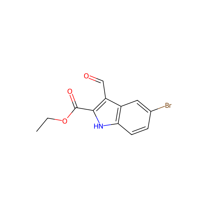 Ethyl 5-bromo-3-formyl-1h-indole-2-carboxylate - ≥95% CAS No(100123-25-9) by Aladdin Scientific