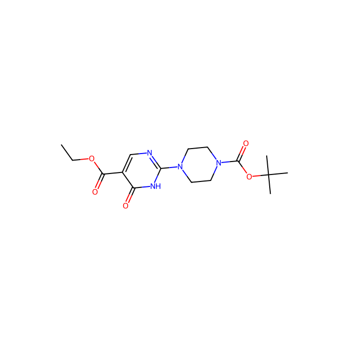 Ethyl 2-(4-(t-BOC)piperazin-1-yl)-4-hydroxypyrimidine-5-carboxylate - ≥95% CAS No(1065074-31-8) by Aladdin Scientific