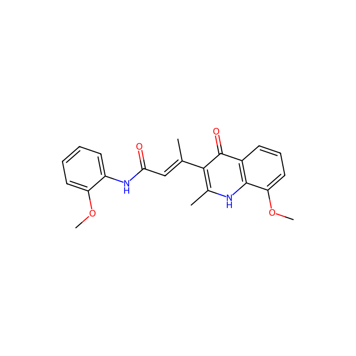 (E)-3-(4-Hydroxy-8-methoxy-2-methylquinolin-3-yl)-N-(2-methoxyphenyl)but-2-enamide - ≥98% CAS No(1072944-93-4) by Aladdin Scientific