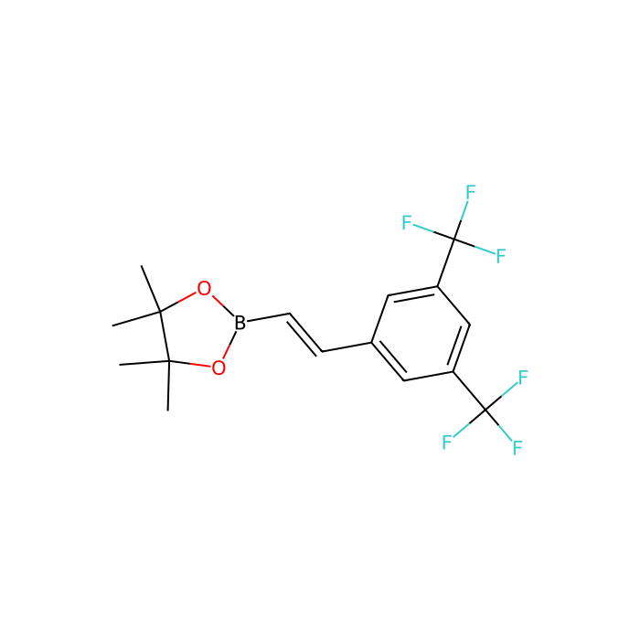 E-2-[3,5-Bis(trifluoromethyl)phenyl]vinylboronic acid pinacol ester - ≥95% CAS No(1073354-87-6) by Aladdin Scientific