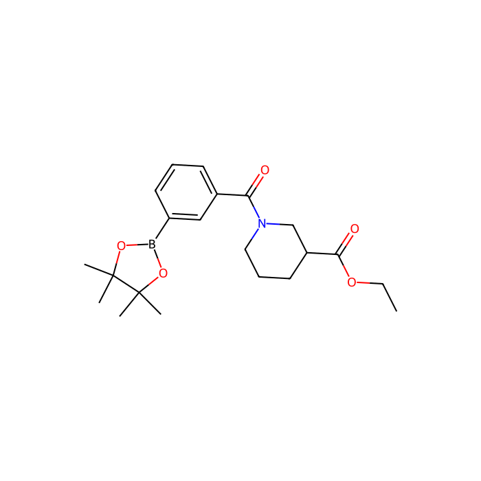 3-[3-(Ethoxycarbonyl)piperidine-1-carbonyl]phenylboronic acid pinacol ester - ≥95% CAS No(1073355-04-0) by Aladdin Scientific
