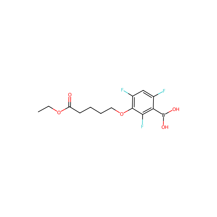 3-(4-Ethoxycarbonylbutyloxy)-2,4,6-trifluorophenylboronic acid - ≥96% CAS No(1150114-31-0) by Aladdin Scientific