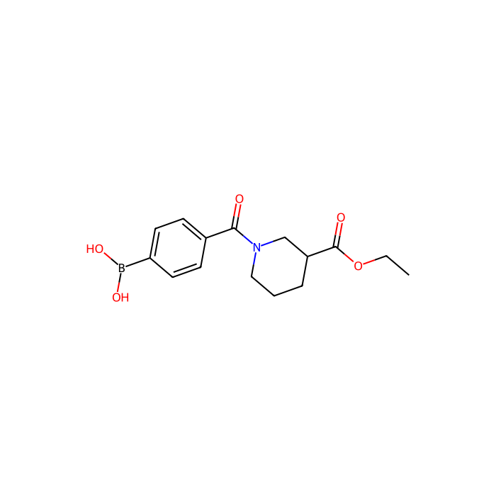 4-(3-(Ethoxycarbonyl)piperidine-1-carbonyl)phenylboronic acid - ≥96% CAS No(1150114-74-1) by Aladdin Scientific