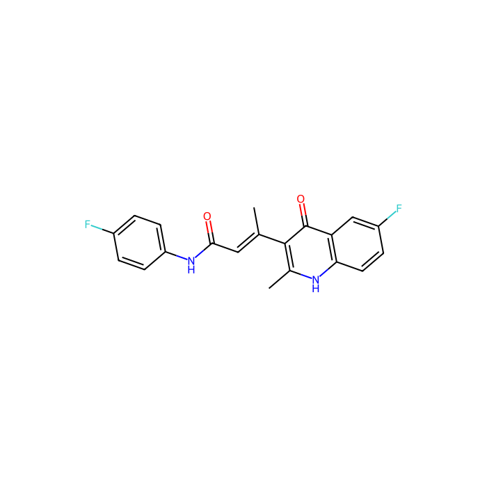 (E)-3-(6-Fluoro-4-hydroxy-2-methylquinolin-3-yl)-N-(4-fluorophenyl)but-2-enamide - ≥98% CAS No(1150271-29-6) by Aladdin Scientific