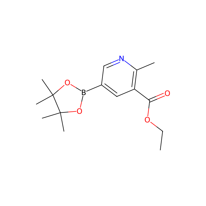 5-(Ethoxycarbonyl)-6-methylpyridine-3-boronic acid, pinacol ester - ≥98% CAS No(1150561-58-2) by Aladdin Scientific