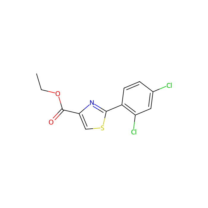 Ethyl 2-(2,4-dichlorophenyl)thiazole-4-carboxylate - ≥95% CAS No(1185155-89-8) by Aladdin Scientific