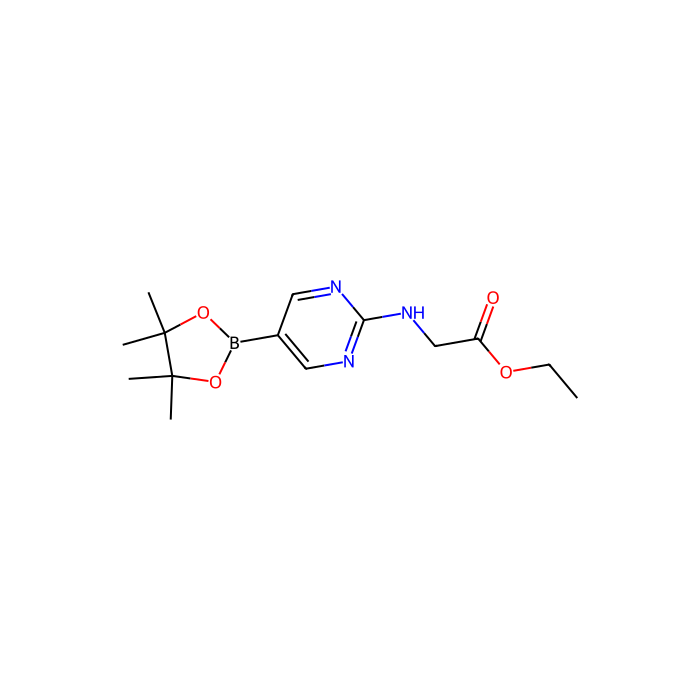 2-(Ethoxycarbonylmethylamino)pyrimidine-5-boronic acid, pinacol ester - ≥96% CAS No(1202805-23-9) by Aladdin Scientific