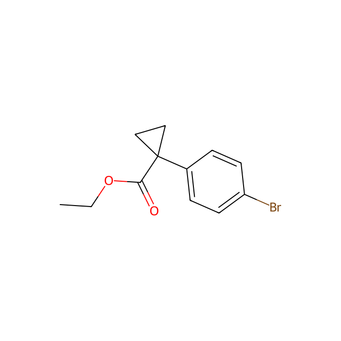 Ethyl 1-(4-bromophenyl)cyclopropanecarboxylate - ≥97% CAS No(1215205-50-7) by Aladdin Scientific