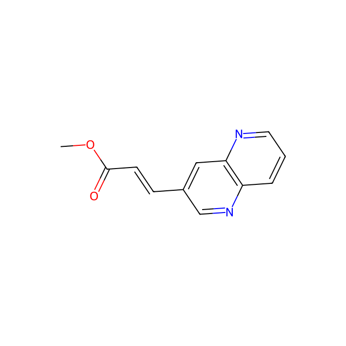 (E)-Methyl 3-(1,5-naphthyridin-3-yl)acrylate - ≥95% CAS No(1261399-16-9) by Aladdin Scientific