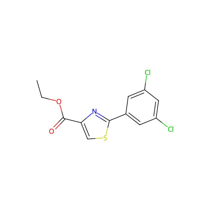 Ethyl 2-(3,5-dichlorophenyl)thiazole-4-carboxylate - ≥95% CAS No(132089-38-4) by Aladdin Scientific
