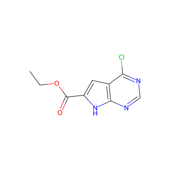 Ethyl 4-chloro-7H-pyrrolo[2,3-d]pyrimidine-6-carboxylate - ≥95% CAS No(187725-00-4) by Aladdin Scientific