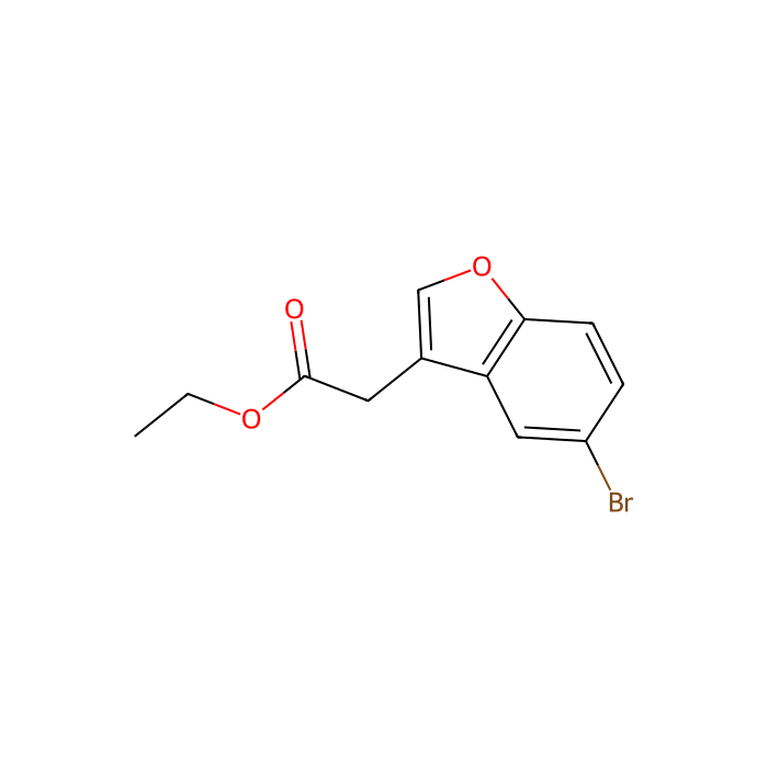 Ethyl 2-(5-bromobenzofuran-3-yl)acetate - ≥95% CAS No(200204-85-9) by Aladdin Scientific