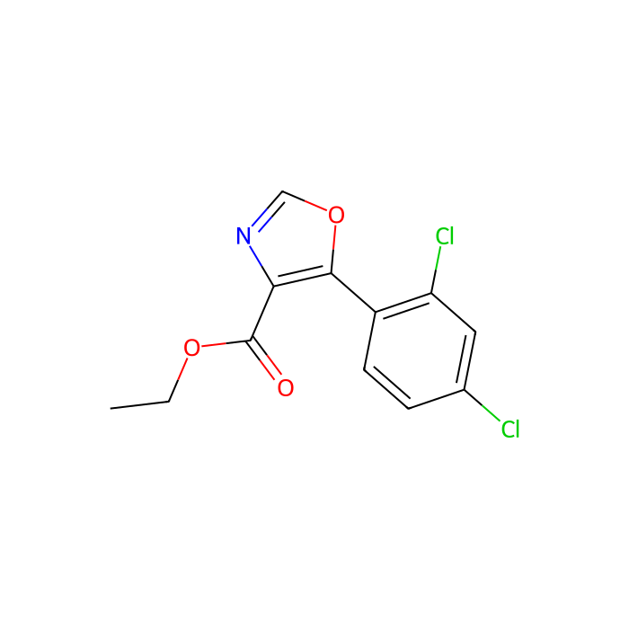 Ethyl 5-(2,4-dichlorophenyl)oxazole-4-carboxylate - ≥98% CAS No(254749-13-8) by Aladdin Scientific