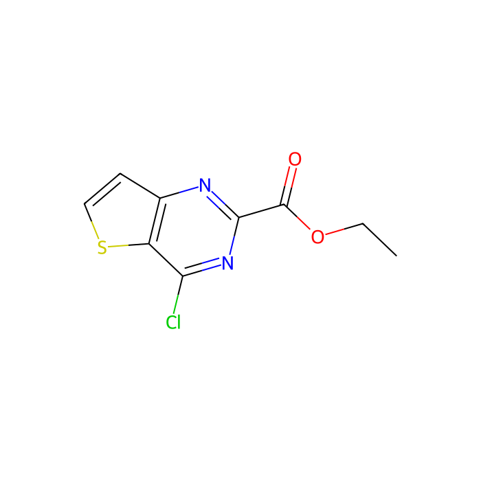 Ethyl 4-chlorothieno[3,2-d]pyrimidine-2-carboxylate - ≥95% CAS No(319442-18-7) by Aladdin Scientific