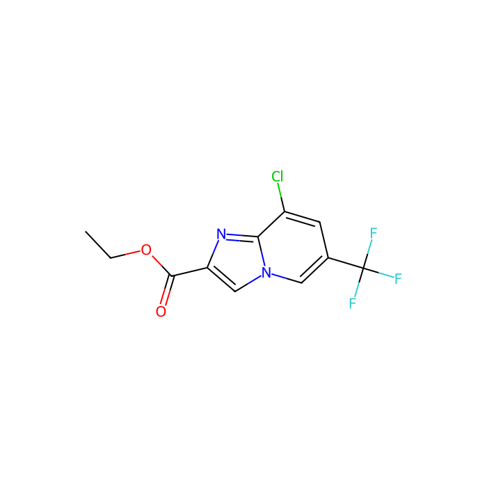Ethyl 8-chloro-6-(trifluoromethyl)imidazo[1,2-a]pyridine-2-carboxylate - ≥95% CAS No(353258-31-8) by Aladdin Scientific