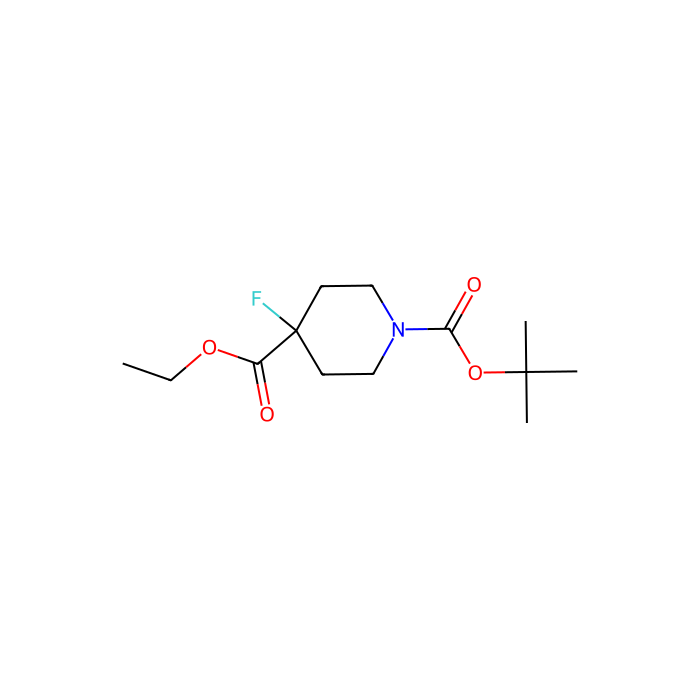 Ethyl n-boc-4-fluoropiperidine-4-carboxylate - ≥96% CAS No(416852-82-9) by Aladdin Scientific