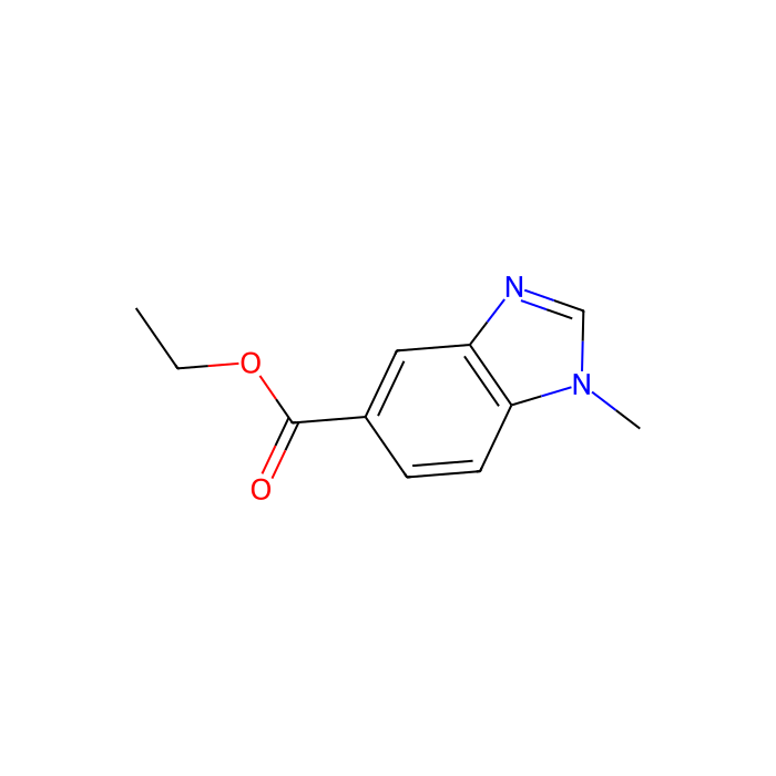 Ethyl 1-methyl-1,3-benzodiazole-5-carboxylate - ≥98% CAS No(53484-19-8) by Aladdin Scientific