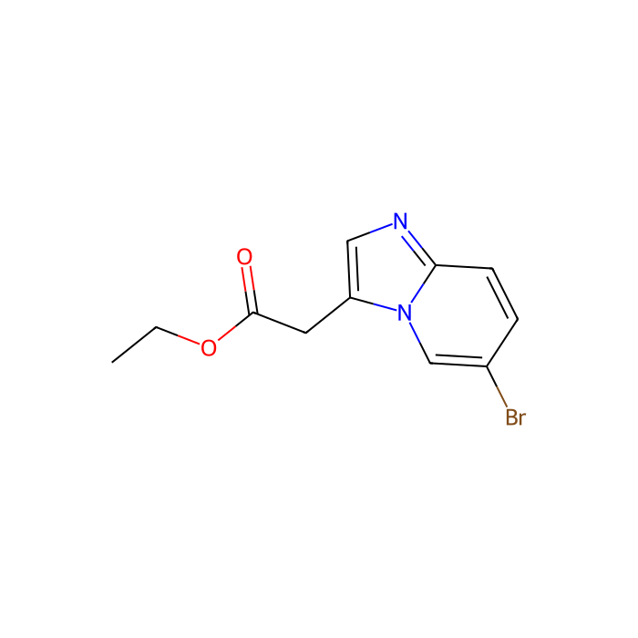 Ethyl 2-(6-bromo-imidazo[1,2-a]pyridin-3-yl)acetate - ≥97% CAS No(603311-76-8) by Aladdin Scientific