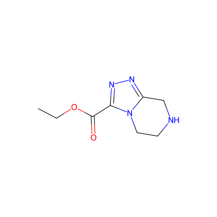 Ethyl 5,6,7,8-tetrahydro-[1,2,4]triazolo[4,3-a]pyrazine-3-carboxylate - ≥97% CAS No(723286-68-8) by Aladdin Scientific