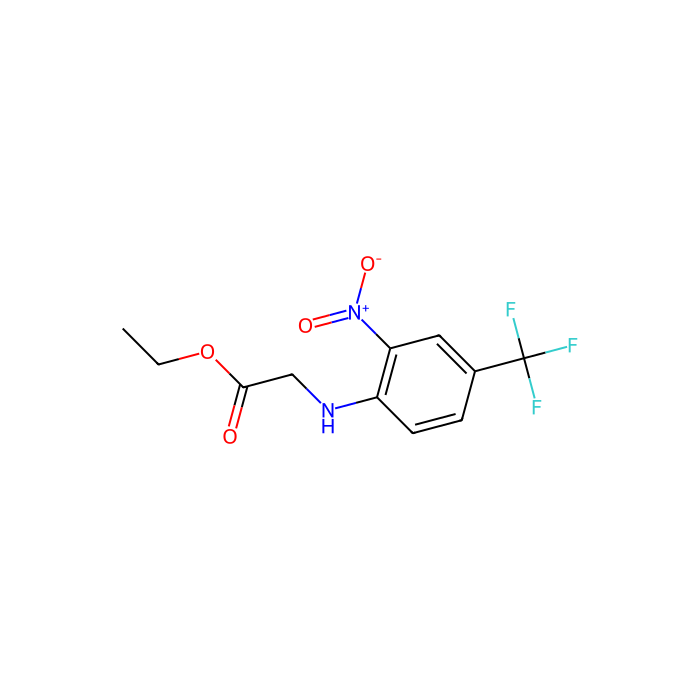 Ethyl 2-(2-nitro-4-trifluoromethylphenylamino)acetate - ≥96% CAS No(735-40-0) by Aladdin Scientific