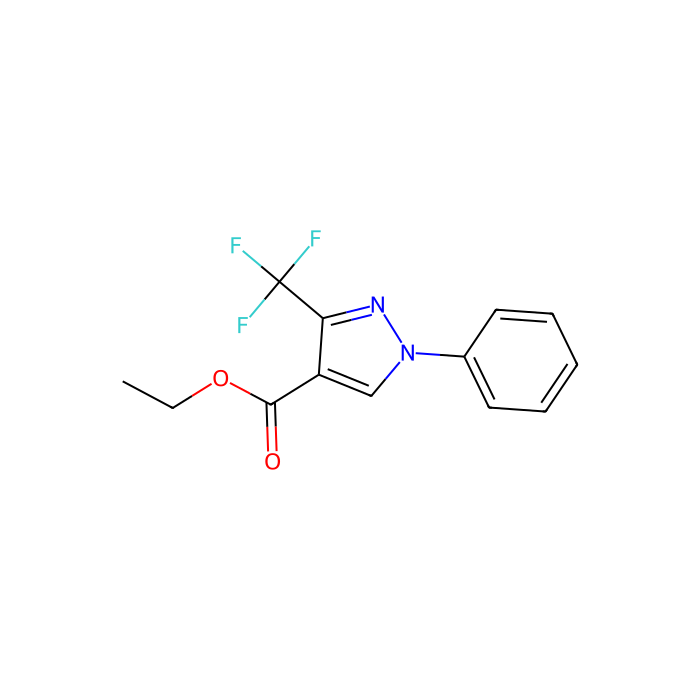 Ethyl 1-phenyl-3-(trifluoromethyl)-1H-pyrazole-4-carboxylate - ≥95% CAS No(741717-63-5) by Aladdin Scientific