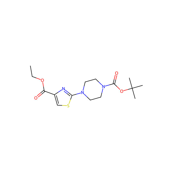 Ethyl 2-(4-(tert-butoxycarbonyl)piperazin-1-yl)thiazole-4-carboxylate - ≥95% CAS No(867065-53-0) by Aladdin Scientific