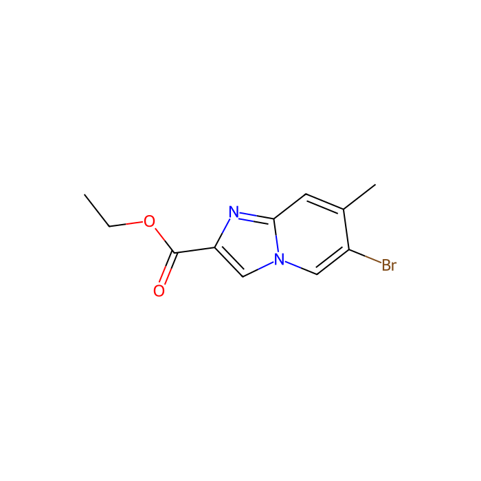 Ethyl 6-bromo-7-methylimidazo[1,2-a]pyridine-2-carboxylate - ≥98% CAS No(907945-87-3) by Aladdin Scientific