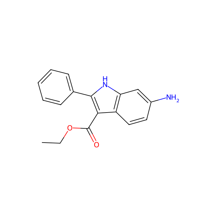 Ethyl 6-amino-2-phenyl-1h-indole-3-carboxylate - ≥95% CAS No(945655-38-9) by Aladdin Scientific