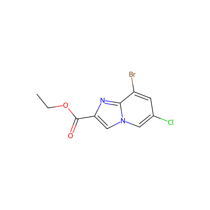 Ethyl 8-bromo-6-chloroimidazo[1,2-a]pyridine-2-carboxylate - ≥97% CAS No(951884-22-3) by Aladdin Scientific