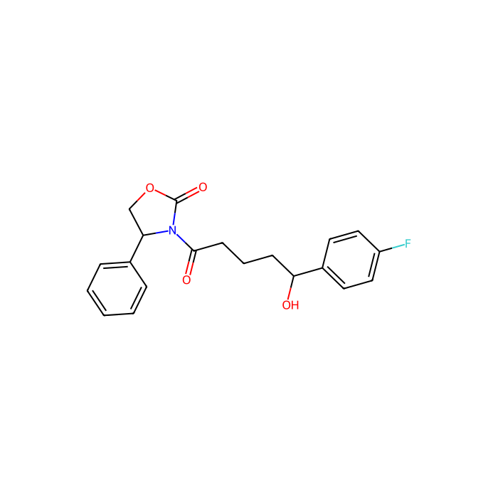 (4S)-3-[(5S)-5-(4-Fluorophenyl)-5-hydroxypentanoyl]-4-phenyl-1,3-oxazolidin-2-one - ≥95% CAS No(189028-95-3) by Aladdin Scientific