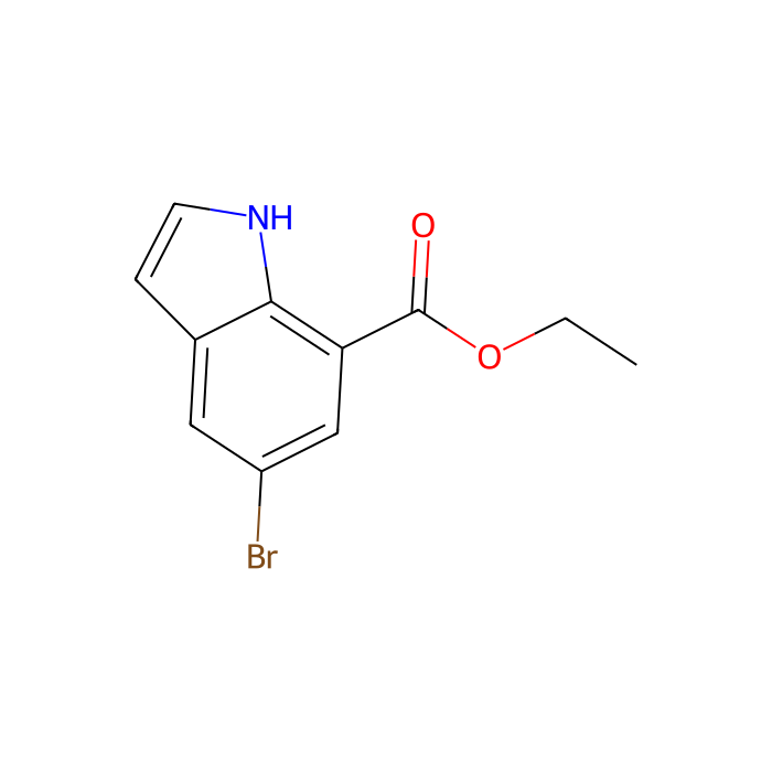 Ethyl 5-bromo-1H-indole-7-carboxylate - ≥98% CAS No(1065181-58-9) by Aladdin Scientific