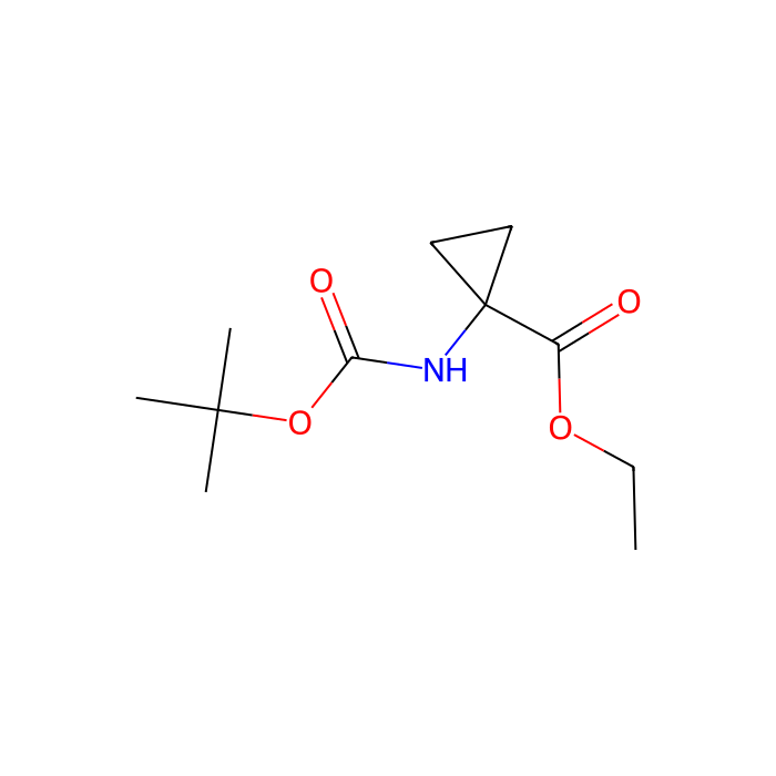Ethyl 1-((tert-butoxycarbonyl)amino)cyclopropanecarboxylate - ≥95% CAS No(107259-05-2) by Aladdin Scientific