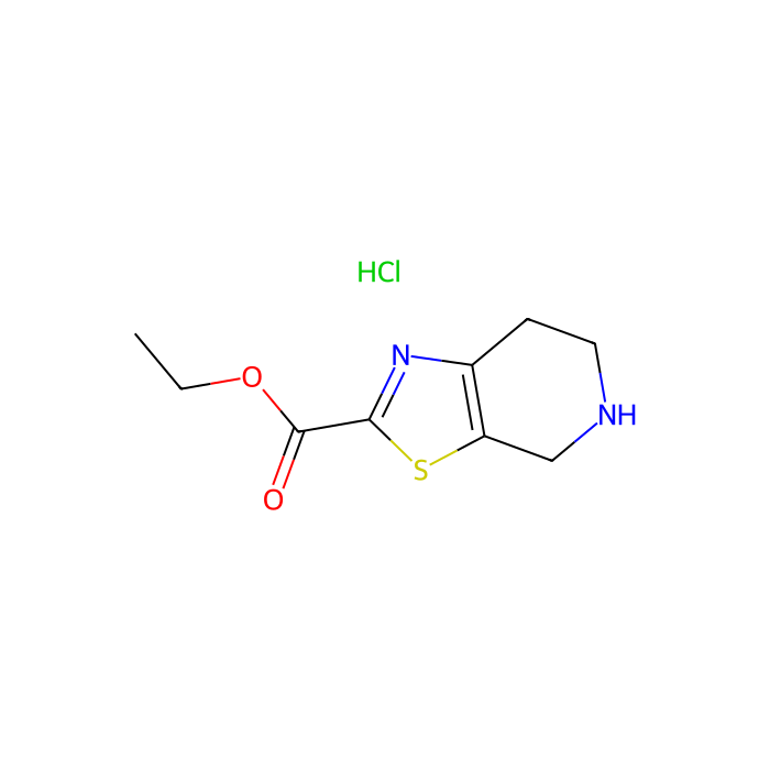 Ethyl 4,5,6,7-tetrahydrothiazolo[5,4-c]pyridine-2-carboxylate hydrochloride - ≥97% CAS No(1186663-33-1) by Aladdin Scientific