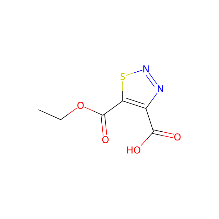 5-(Ethoxycarbonyl)-1,2,3-thiadiazole-4-carboxylic acid - ≥95% CAS No(1379363-96-8) by Aladdin Scientific