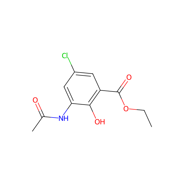 Ethyl 3-acetamido-5-chloro-2-hydroxybenzoate - ≥98% CAS No(139329-90-1) by Aladdin Scientific