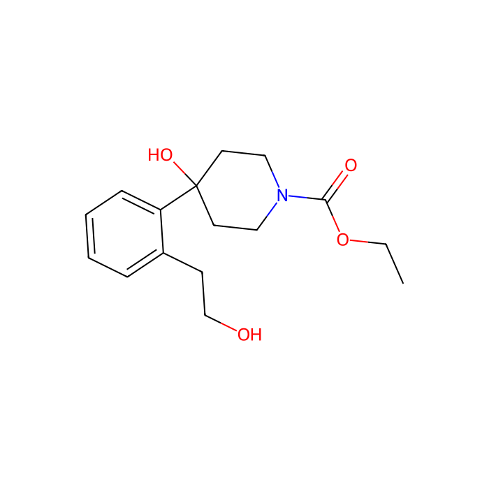 Ethyl 4-hydroxy-4-(2-(2-hydroxyethyl)phenyl)piperidine-1-carboxylate - ≥97% CAS No(173943-92-5) by Aladdin Scientific