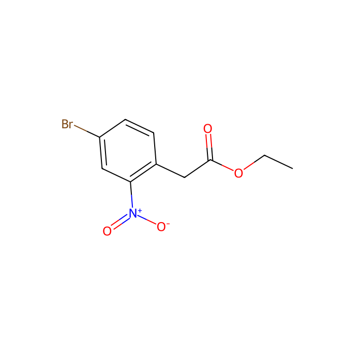 Ethyl 2-(4-bromo-2-nitrophenyl)acetate - ≥98% CAS No(199328-35-3) by Aladdin Scientific