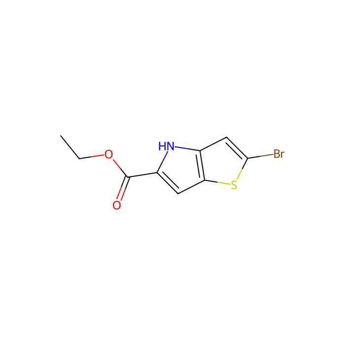 Ethyl 2-bromo-4H-thieno[3,2-b]pyrrole-5-carboxylate - ≥98% CAS No(238749-50-3) by Aladdin Scientific