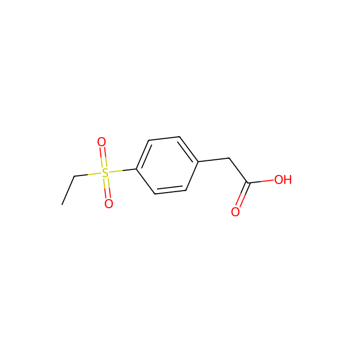 2-(4-(Ethylsulfonyl)phenyl)acetic acid - ≥98% CAS No(383135-47-5) by Aladdin Scientific